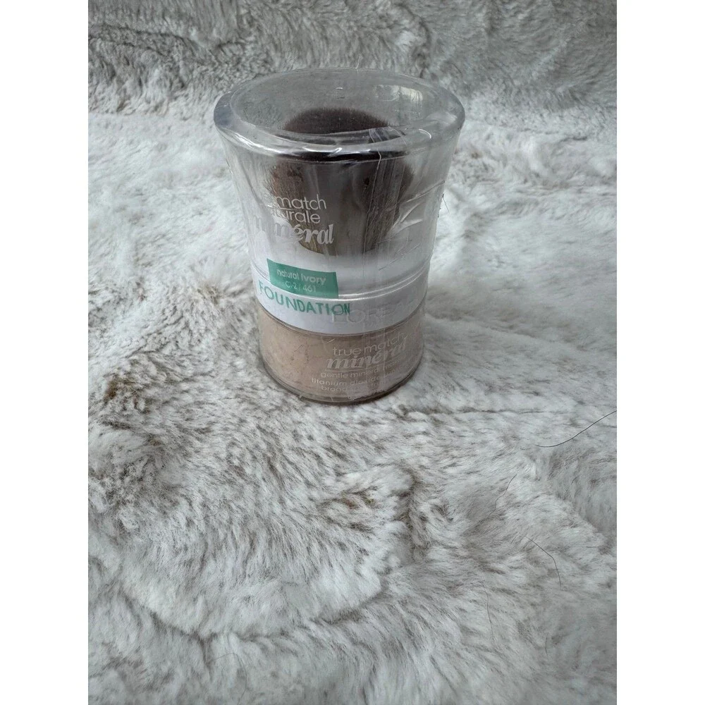 L'Oreal Paris True Match Mineral Foundation Powder C-1-2/ 416 Natural Ivory NEW